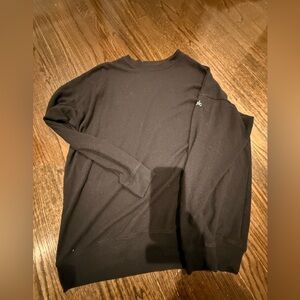 Women’s Black Sweater. Alo. Supposed to look textured worn.